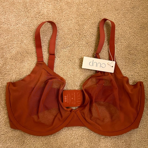 CUUP Mesh Plunge in Clay - size 36G NWT - Picture 2 of 5